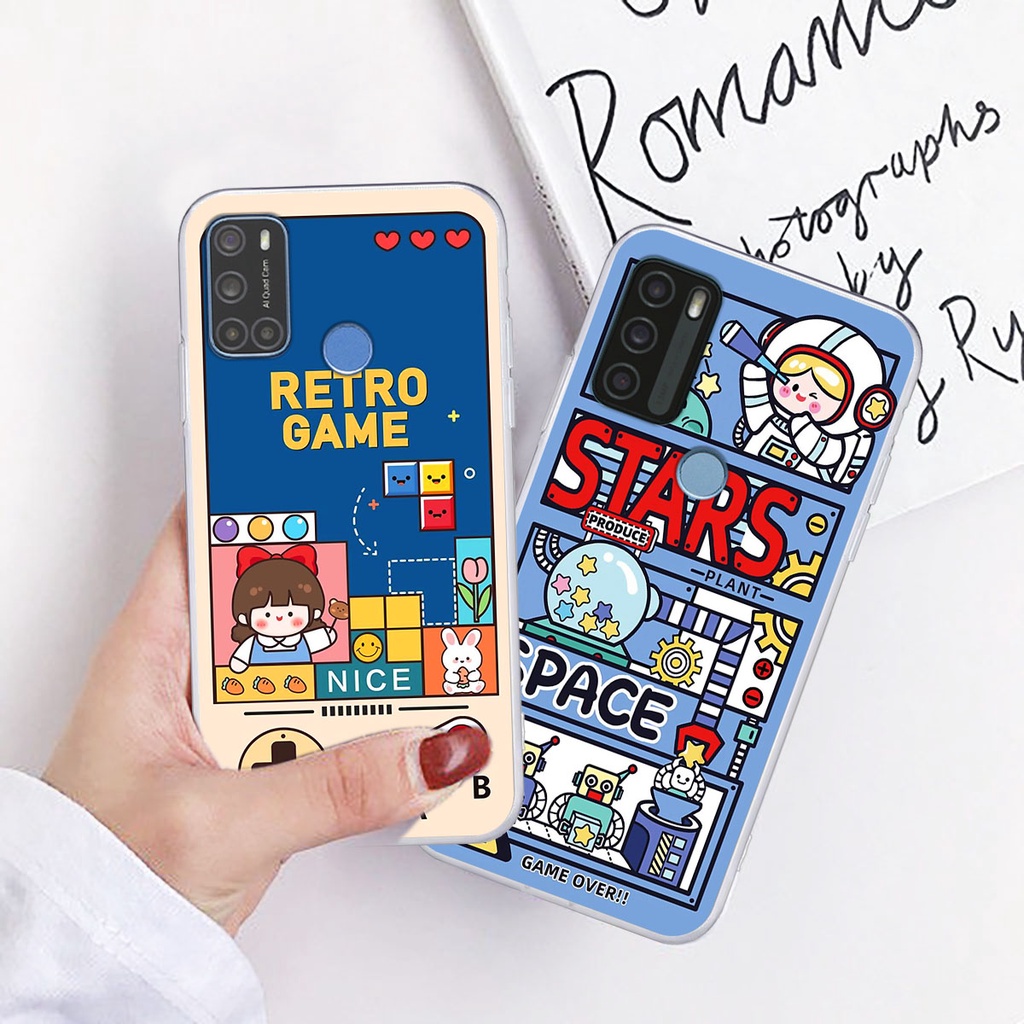Ốp lưng Vsmart Live 4 / Joy 4 / Star 5 hình phi hành gia, roro jump, điện tử dễ thương - Giá rẻ tốt nhất