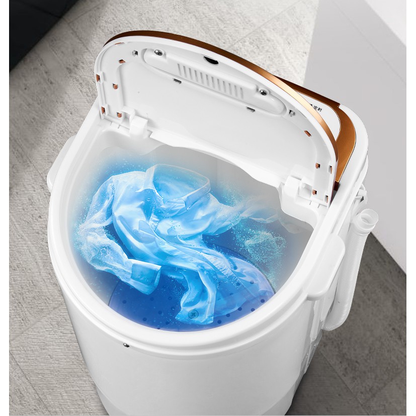 Máy giặt mini - Máy giặt mini TCO XPB12-2008 giặt đồ cho bé, 1.2kg đồ , tia UV khử khuẩn - Máy giặt TE0007