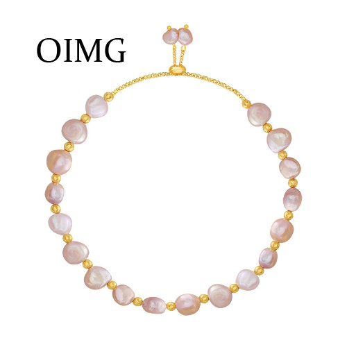 OIMG  Vòng Tay Xâu Hạt Ngọc Trai Xinh Xắn Dành Cho Nữ