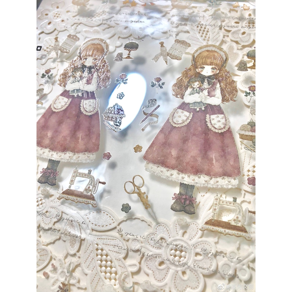 Chu kỳ các mẫu băng dính hình của hãng FG Studio - Chất pet