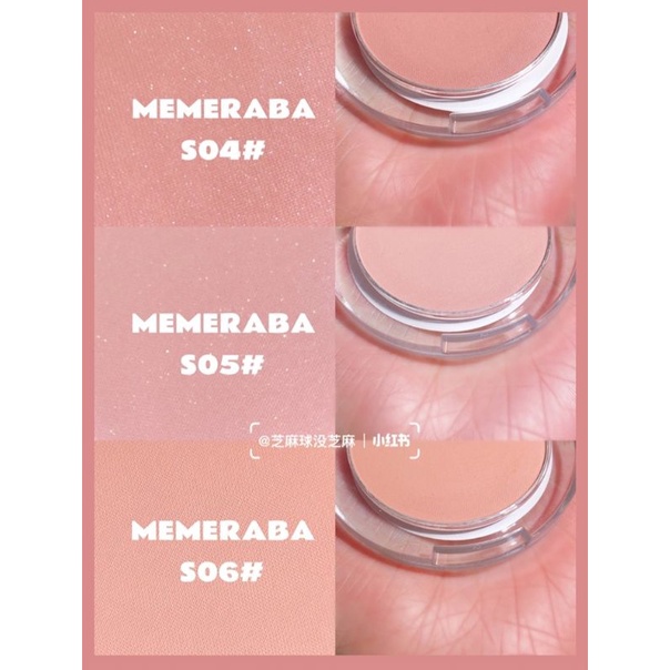 MEMERABA - Phấn má hồng Memeraba Soft Focus Light Color Blush