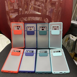 Ốp lưng Samsung Note 8 Note 9 viền dẻo màu bảo vệ camera