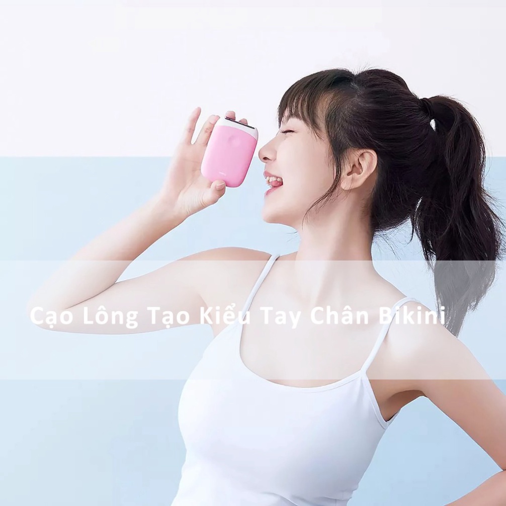 Máy Cạo Lông SMATE Nhỏ Gọn Chống Nước IPX7 Màu Hồng- Bảo Hành 24 Tháng