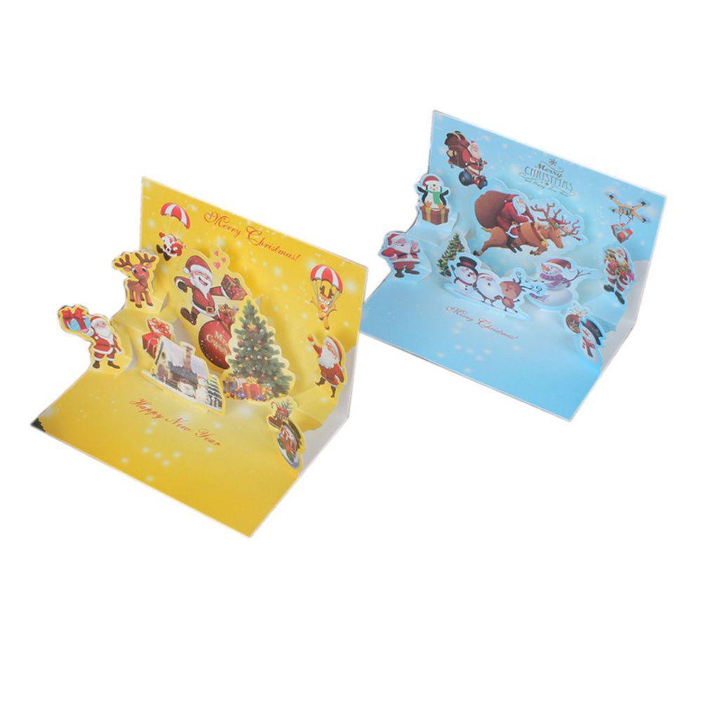 Thiệp Chúc Mừng Giáng Sinh 3D