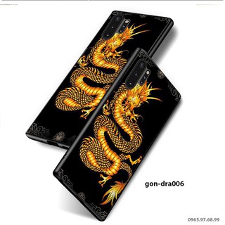 Ốp dẻo Samsung Note 10, 10 Plus hình Rồng Dragon