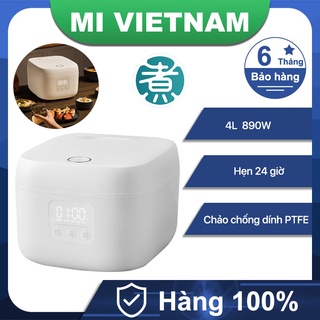 Nồi Cơm Điện Thông Minh Xiaomi ZHIWUZHU 1.6L Số người 2-3 4L Số người 2-6 8-16 bát cơm Sơn chống dính Daikin PFA minh