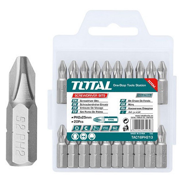 Mũi bắt vít vĩ bake nhựa Total TAC16PZ223/TAC16PZ213 - E3 Audio Miền Nam