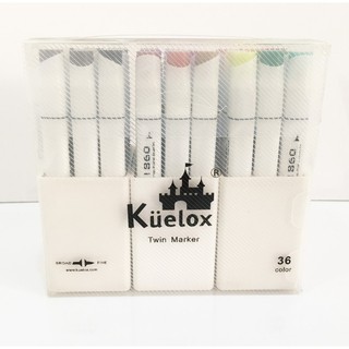MARKER KUELOX 1860 BỘ 36 MÀU