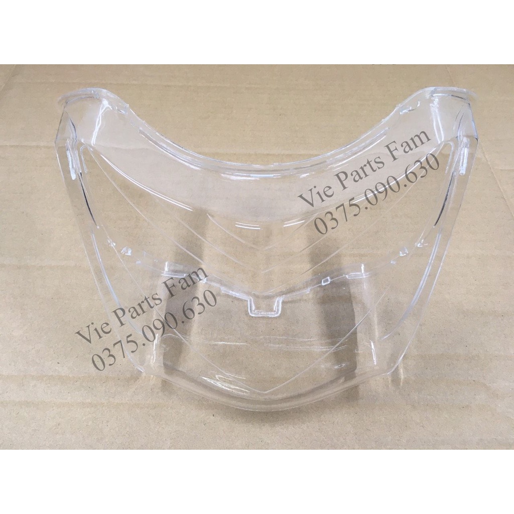 Mica Mặt Kính / Mặt Kiếng Đèn Pha Wave A100 / Wave cá 100 / Wave S100, Chất Liệu Bằng Mica Cao Cấp