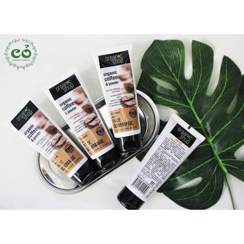 Tẩy tế bào chết Organic Shop (tuýp) | BigBuy360 - bigbuy360.vn