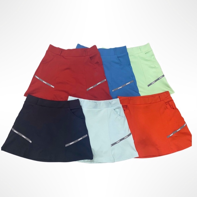 Chân váy tennis golf thể thao có túi 2 lớp cạp cao cực xinh bảng màu 2