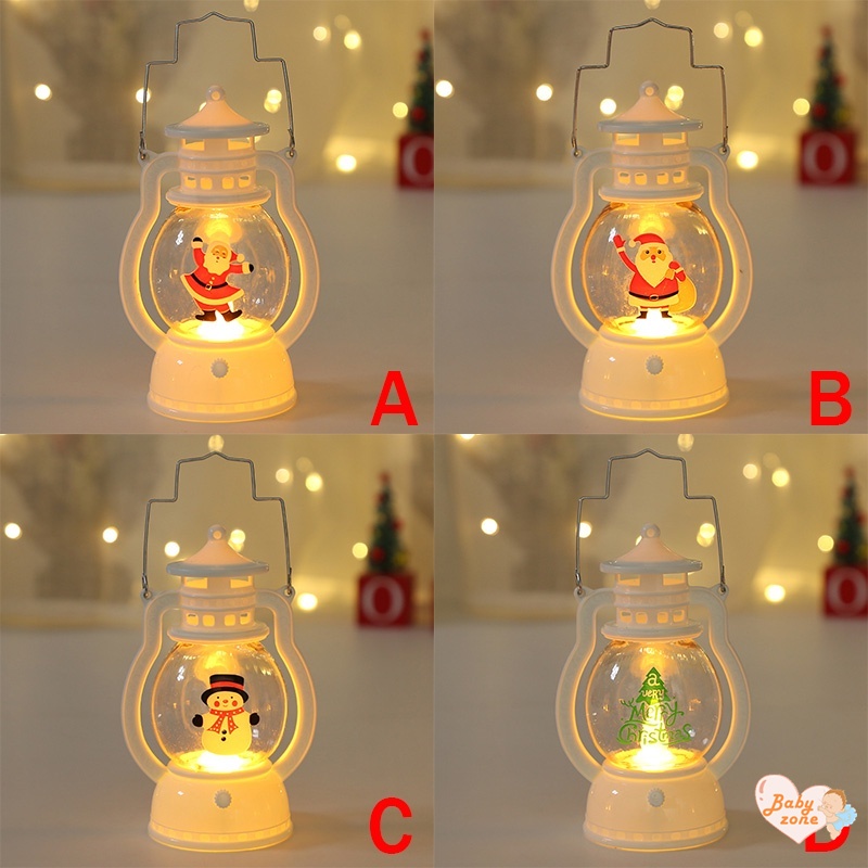 Đèn Lồng Led Hình Nến Trang Trí Giáng Sinh