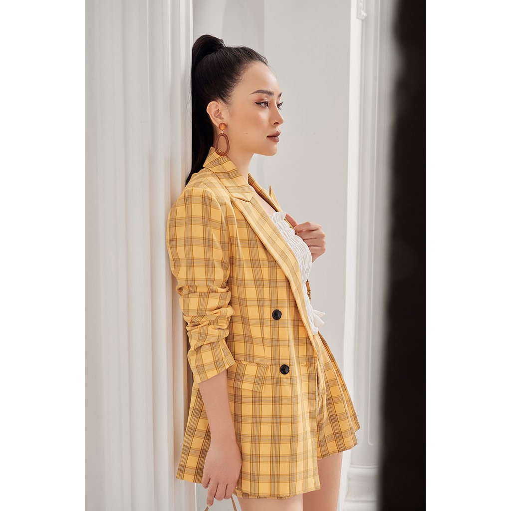 [Mã FAMALLT5 giảm 15% đơn 150k] Áo vest hai hàng khuy - 20Again | BigBuy360 - bigbuy360.vn