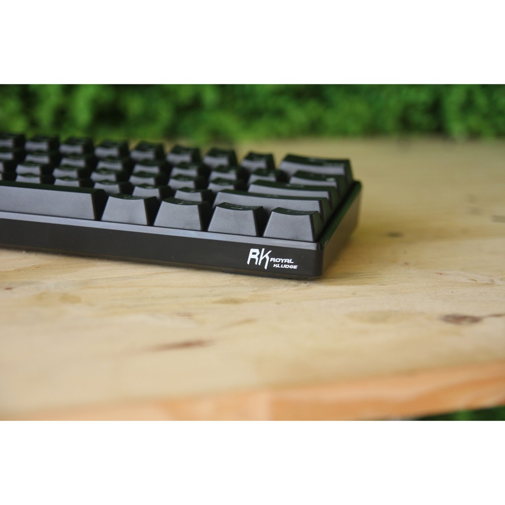 Bàn phím cơ Bluetooth Royal Kludge RK61 RGB - Edra EK361W RGB - Trắng I Gaming KeyBoard EK361 Bluetooth, USB RGB