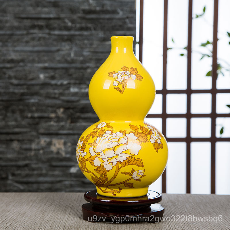 Jingdezhen Gốm Sứ Đỏ Bình Nhỏ Trang Trí Phòng Khách Sắp Xếp Nhỏ Sứ Trang Trí Đám Cưới Nhà Trang Trí Nội Thất