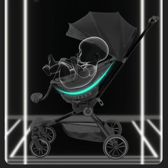 FREE SHIP ! Xe đẩy tiện lợi Baobaohao V8 thế hệ mới MẪU MỚI NHẤT 2021 - HỒNG