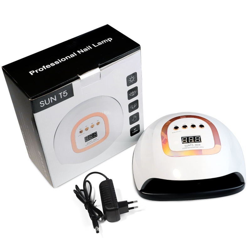 Đèn 220W 4 Chế Độ Hẹn Giờ Chuyên Nghiệp Cho Sơn Móng Tay