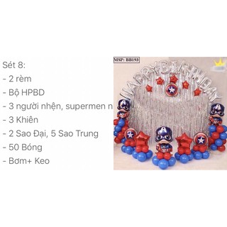 Bộ sưu tập siêu anh hùng cho bé