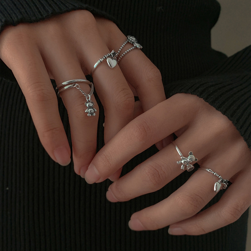 Vòng Khóa Thắt Lưng Hình Gấu/Sư Tử Nhỏ Đơn Giản Dễ Phối Đồ 19912