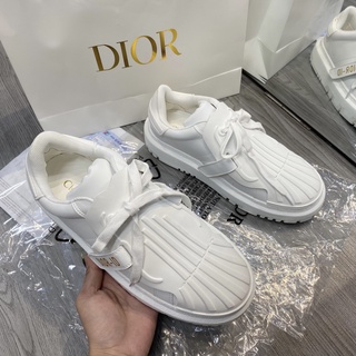 [Có sẵn][Ht Sneaker] Giày Sneaker Luxury Dior D.I.O.R ID Full White-Siêu Cấp