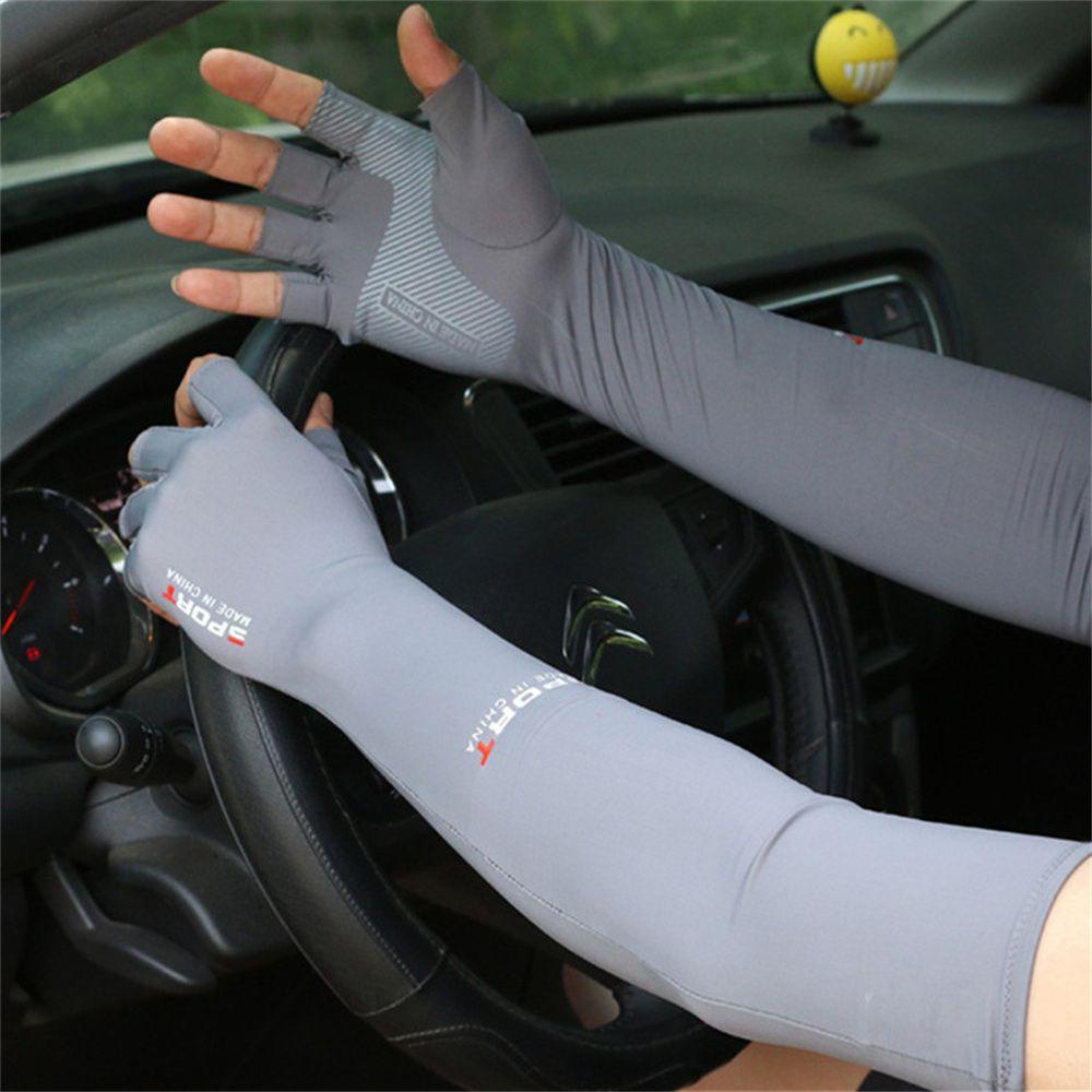 Găng Cánh Tay Chống Nắng Giữ Ấm 5 Ngón Tiện Dụng Khi Chơi Thể Thao / Đạp Xe Cho Nam Và Nữ