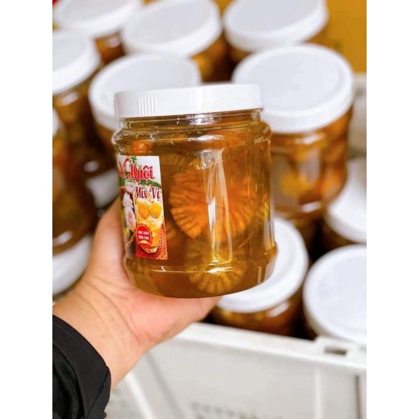 Combo 2 hủ tắc xí muội hoa đường phèn ( 2x hủ 1kg)
