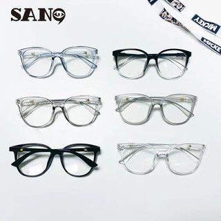 Kính Mắt Tròng Màu Trong Suốt Chống Ánh Sáng Xanh Thời Trang Cho Phụ Nữ