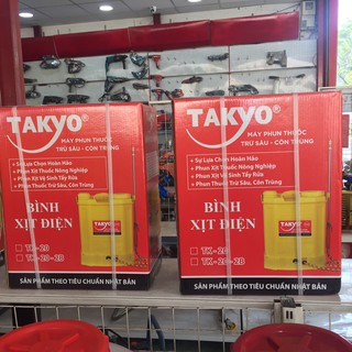 BÌNH XỊT ĐIỆN TAKYO TK16 ( 16L) - BẢO HÀNH 18 THÁNG.