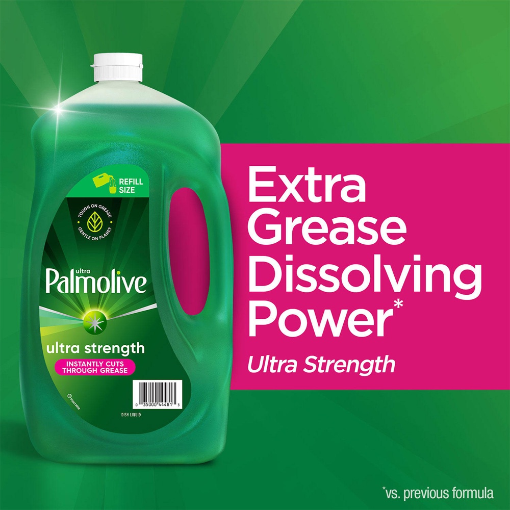 Nước Rửa Chén PALMOLIVE Ultra Strength 3L - HÀNG MỸ - Cực Tốt Cho Da Tay Khi Sử Dụng