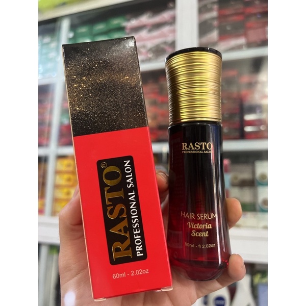 Tinh Dầu Bóng Tóc Giữ Nếp Tóc Hương Nước Hoa RASTO 60ml