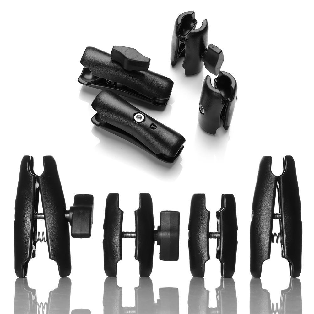 Giá Đỡ Điện Thoại Ổ Cắm Đôi 65mm / 95mm Có Thể Tháo Rời Tiện Dụng Cho Xe Máy / Xe