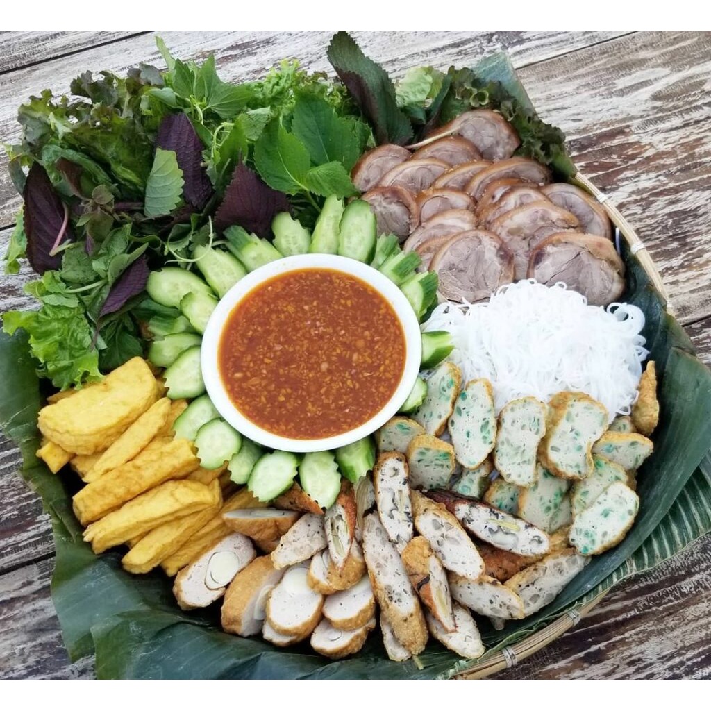 Chả Cốm Hà Nội - Chả cốm ăn bún đậu hoặc chiên chấm với tương gói 500gram
