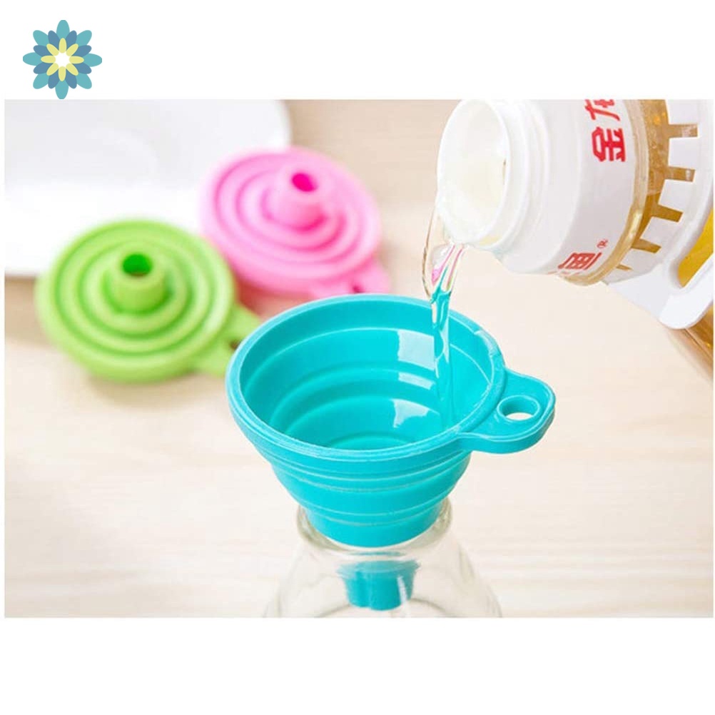 1 Phễu silicon gấp gọn tiện dụng cho nhà bếp