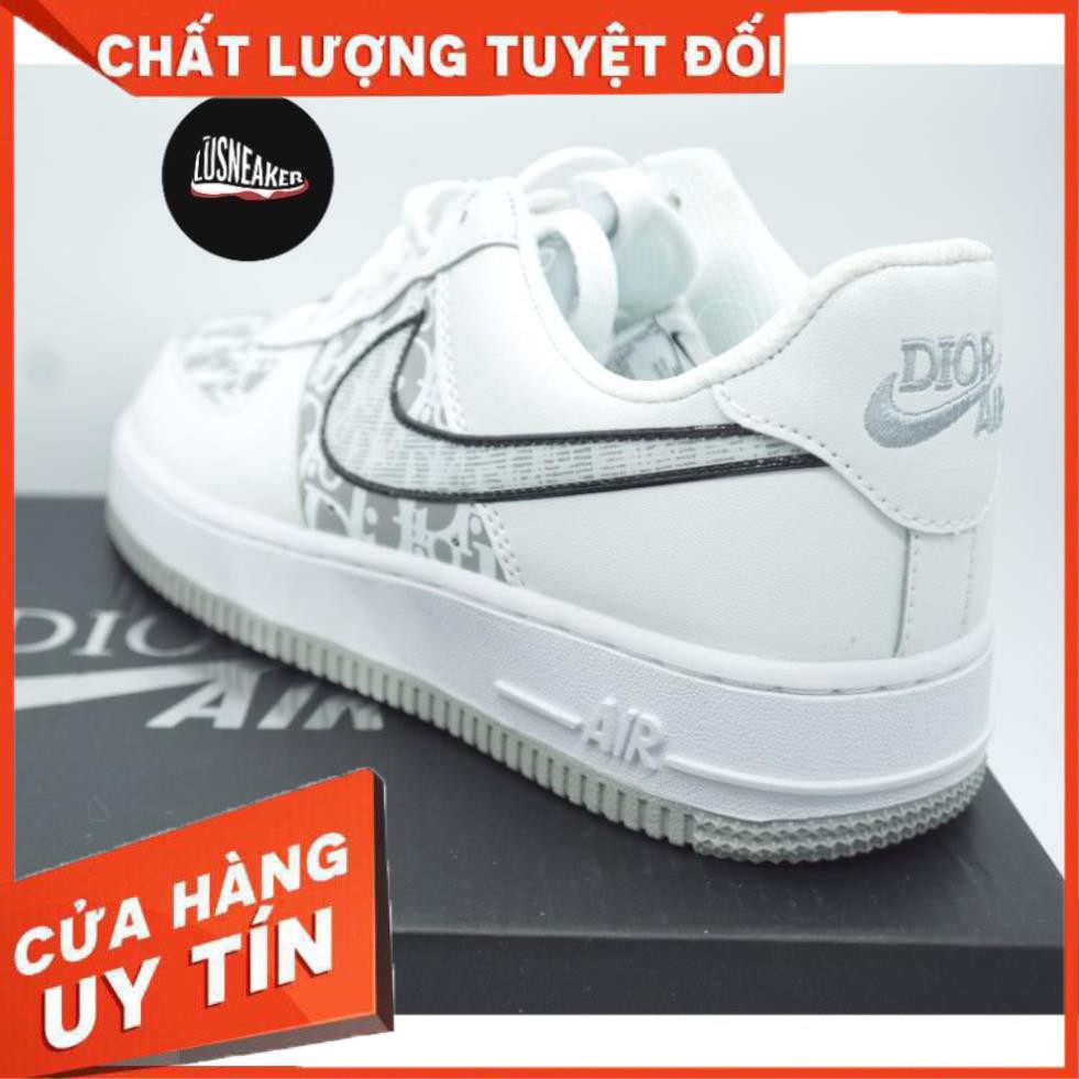Giày Af1 Dior Trắng 🏆HOT TREND🏆 Sneaker Nam Nữ Đủ Size : 39-43/Giày AIR DlOR cổ thấp | BigBuy360 - bigbuy360.vn