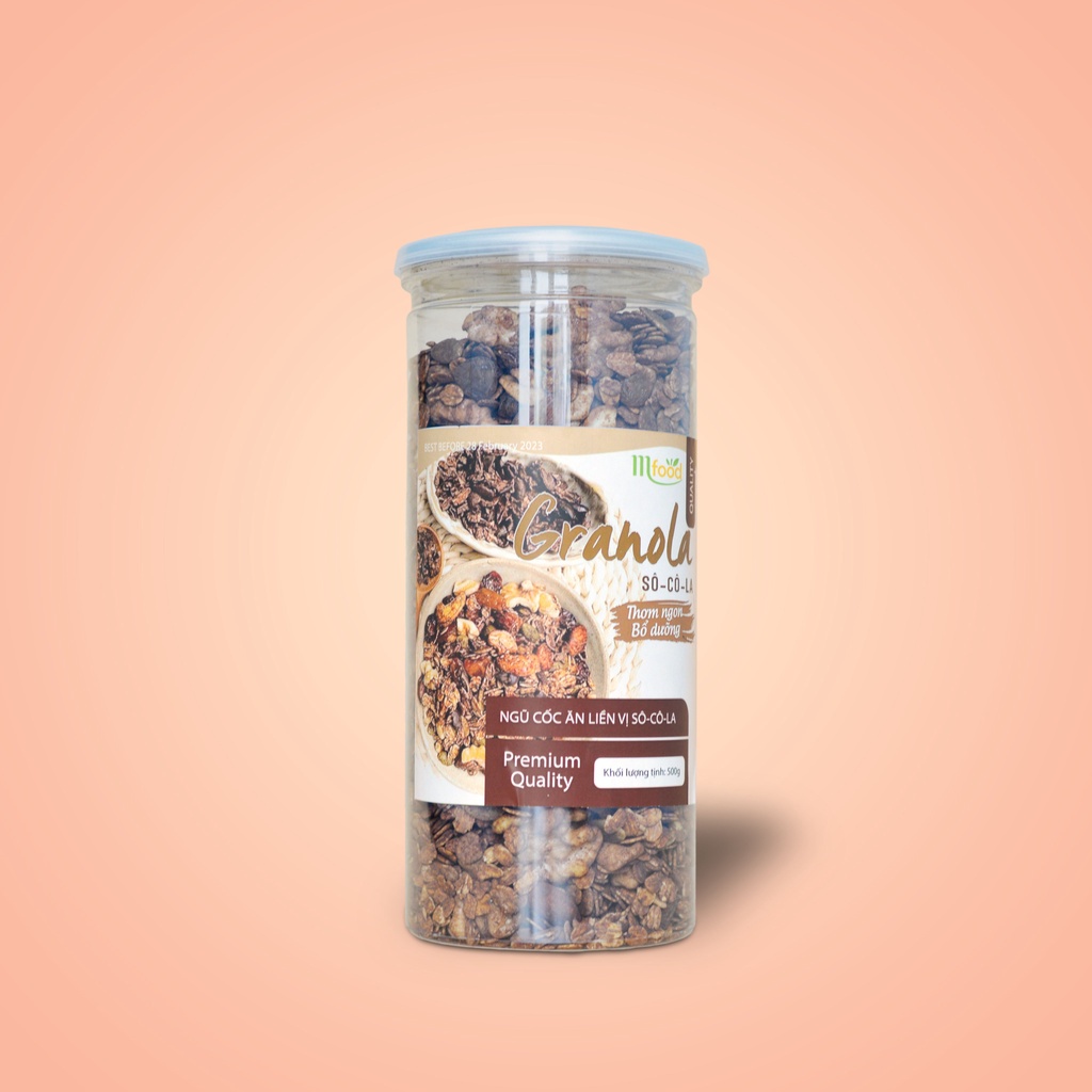 Granola Socola siêu Hạt 500gr, Ngũ cốc giảm cân