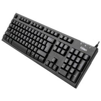 Keyboard Fuhlen L411 USB Black - Hàng Chính hãng