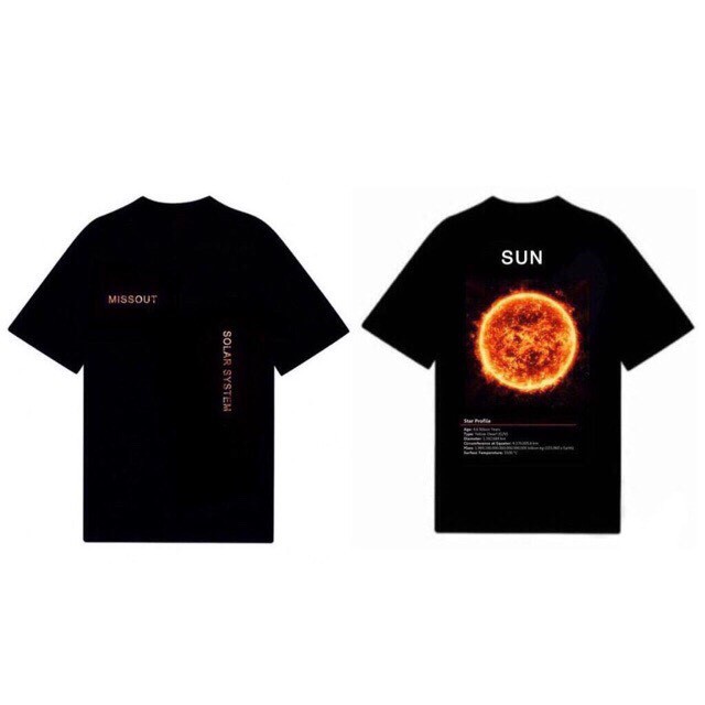 Áo thun SUN cực chất from rộng unisex cao cấp bền màu 1Kenz
