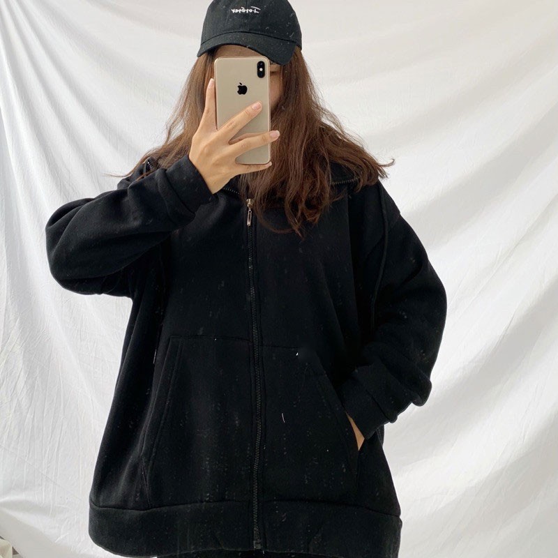 Áo khoác hoodie dây kép SIMPLE áo khoác jacket form rộng thu đông_VIETSTAR | BigBuy360 - bigbuy360.vn