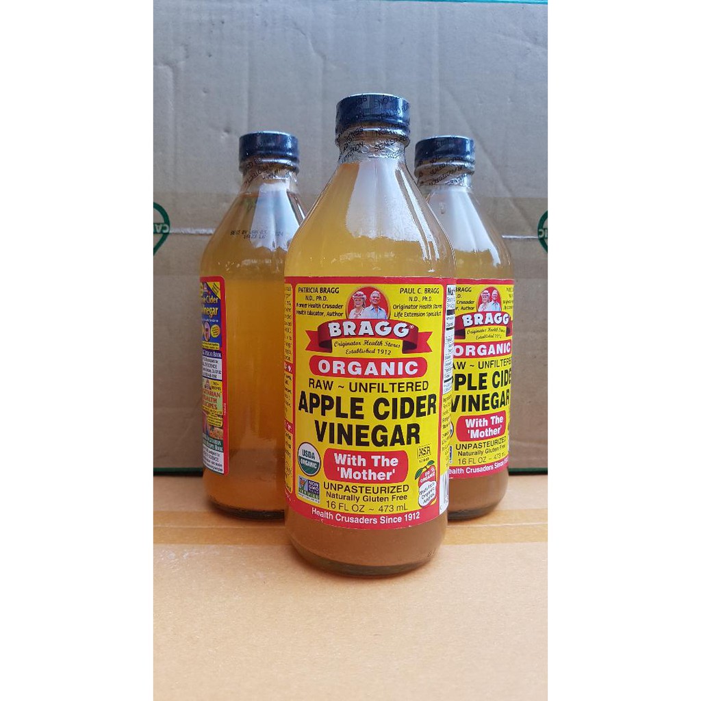 Giấm TÁO  HỮU CƠ BRAGG 473ml