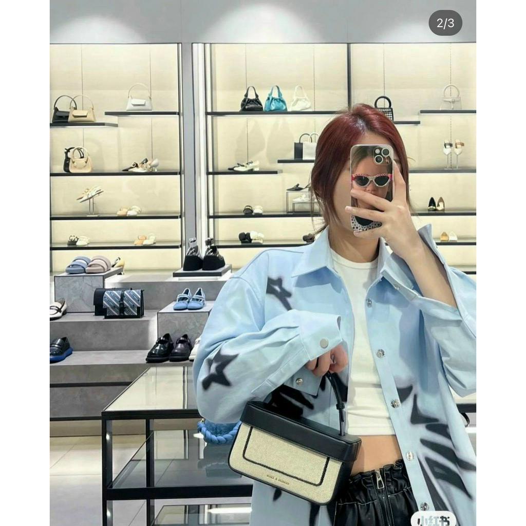 [SẴN &amp; HỎA TỐC HN] Túi chư C new sz 19cm xuất xinh