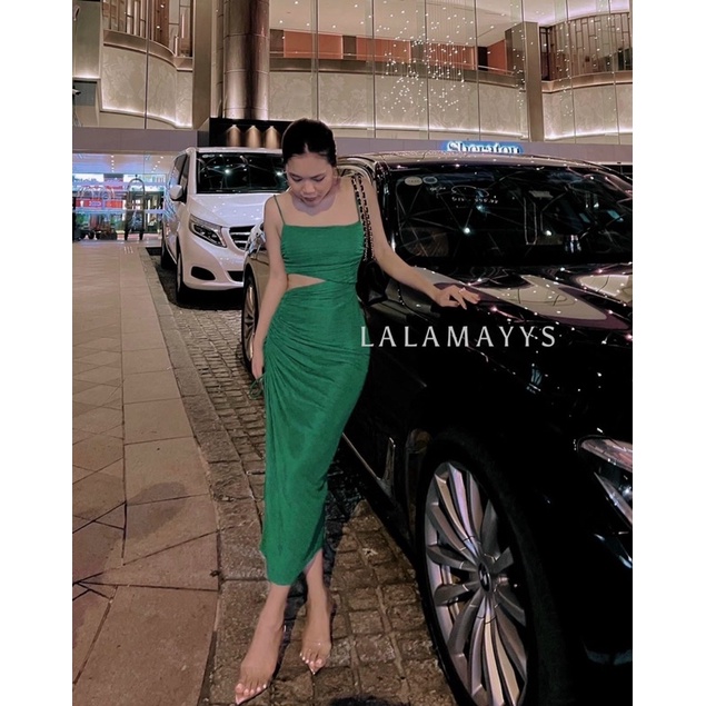 THIẾT KẾ- Váy body rút dây khoe dáng