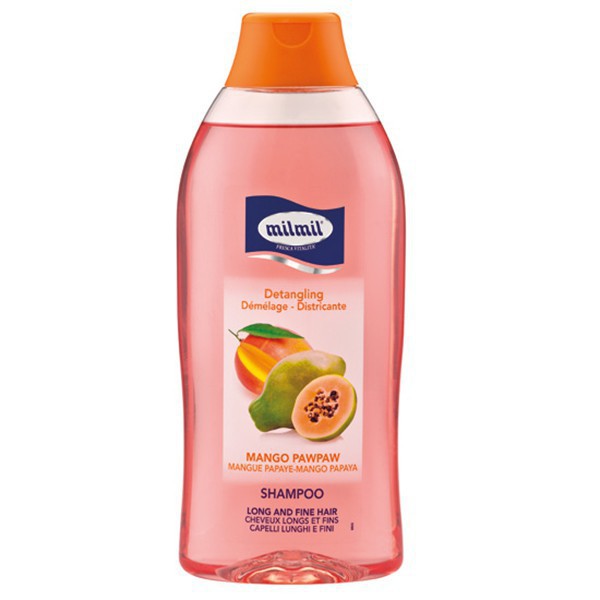 Dầu gội hương táo Milmil ngăn ngừa gàu giúp tóc mềm mượt cao cấp Ý 750ml - Chọn hương