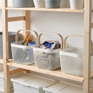 Giỏ đa năng 25x26x18cm Risatorp  (trắng, hồng, đỏ, olive)