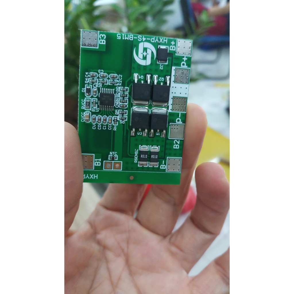Mạch bảo vệ pin  4S25A cell  3.2 pin sắt Lifepo4> Mạch bảo vệ pin