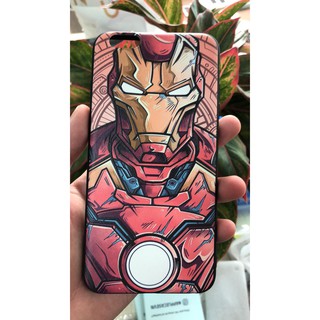[ FREESHIP TỪ 50K TOÀN QUỐC ] Ốp lưng Iphone Iron Man đỏ nhám
