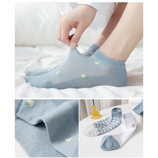 Vớ cổ thấp mỏng nhẹ thời trang Nhật Bản dễ thương cho nữ