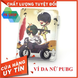 VÍ DA | BÓP DA NỮ PUBG DA MỀM ĐẸP HÌNH CHI BI NHÂN VẬT GAME