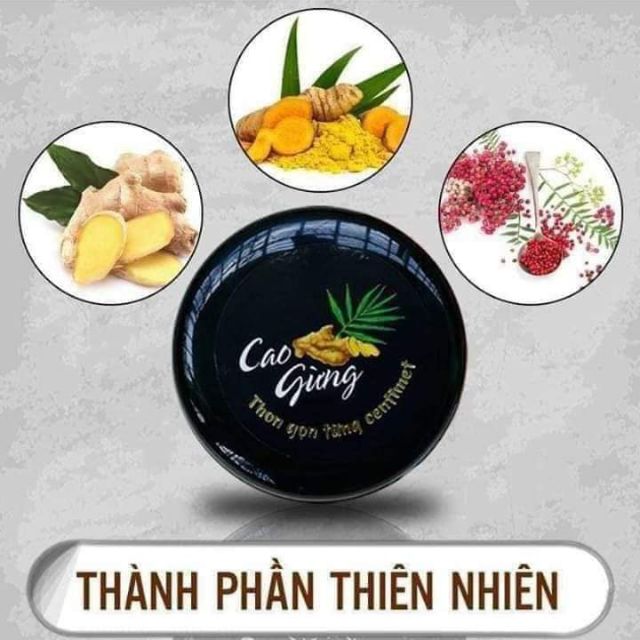 Cao gừng tan mỡ cát tường