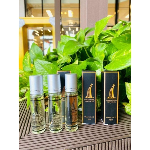 0Tinh dầu nước hoa DUBAI dạng lăn 12ml - Tinh dầu Dubai