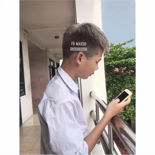 Combo thuốc nhuộm tóc màu khói trắng